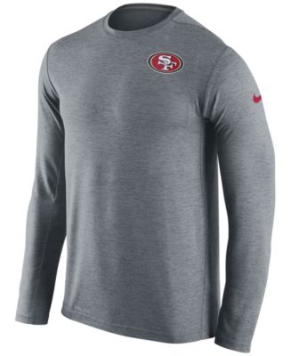 Nike Men s San Francisco 49ers Dri FIT Touch Long Sleeve T Shirt Macy s