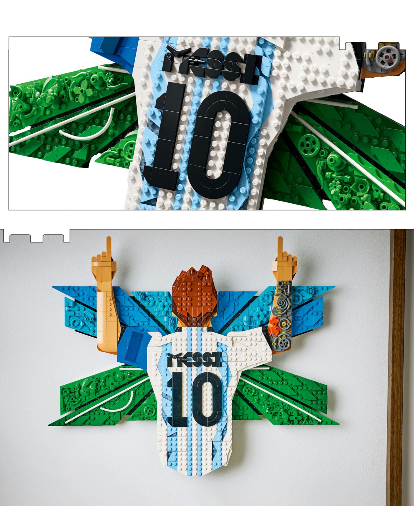 Детский конструктор LEGO® Lionel Messi Celebration 43018 1,427-Piece Building Set, Ages 14+ — фото 5