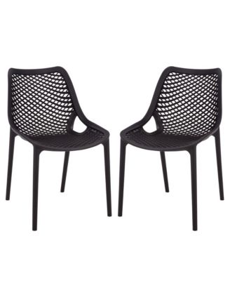 Leila Outdoor Dining Chair (Set of 2)