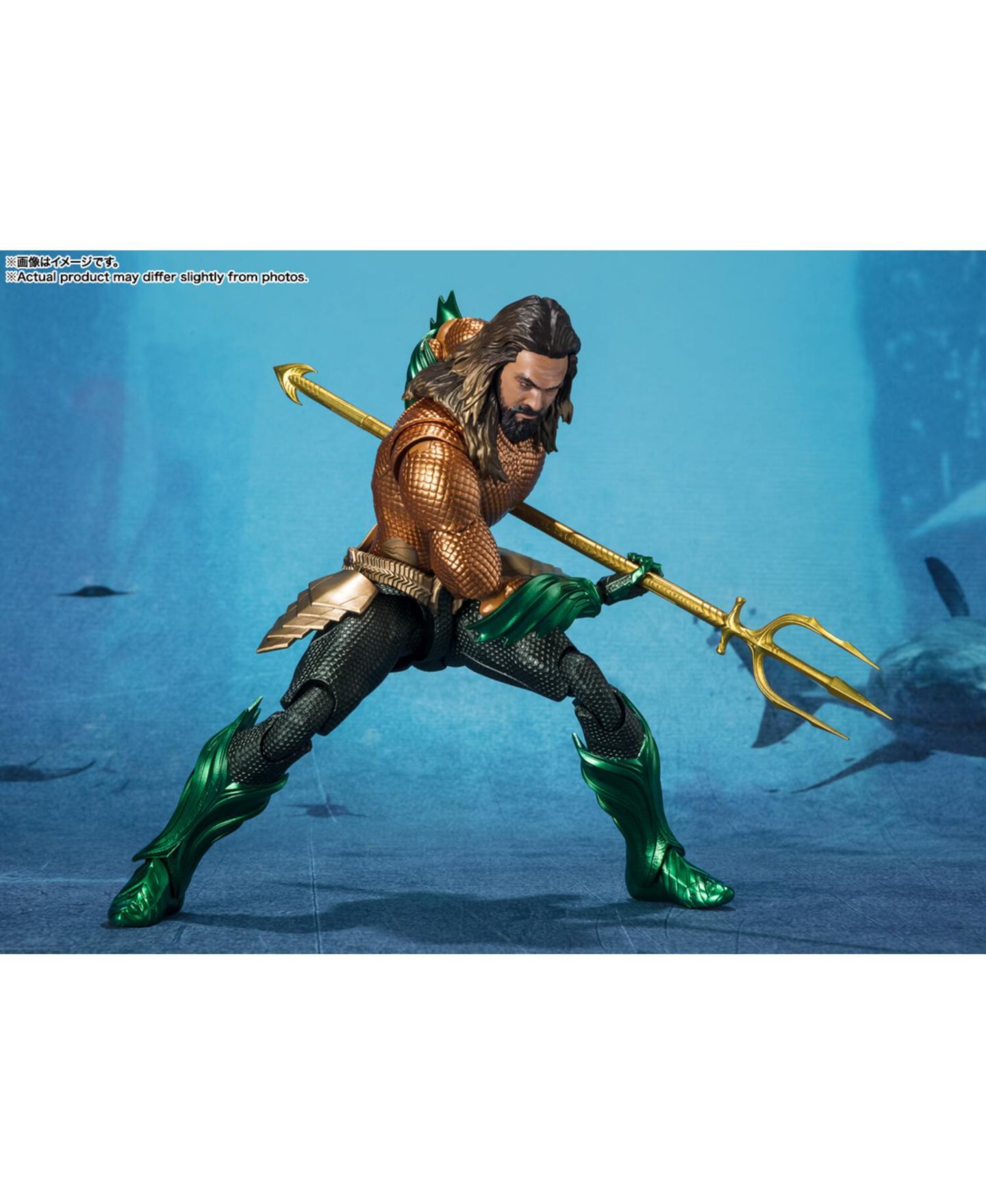 Фигурка Bandai Tamashii Nations S.H.Figuarts Aquaman And The Lost Kingdom 2.2" Figurine, Ages 15+ — фото 3
