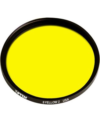 62mm #8 Glass Filter - Yellow