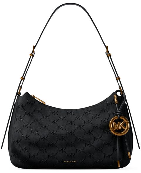 Женская сумка Michael Kors Nolita Medium Zip-Top Convertible Shoulder Handbag, цвет: Чёрный