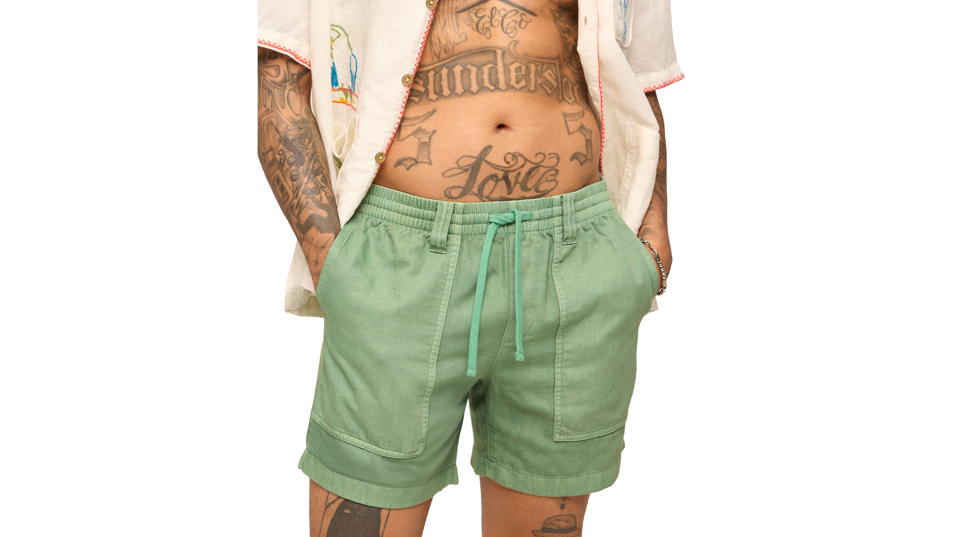 Chubbies Men's The Alcove Greens Off-Duty Pull-On Shorts