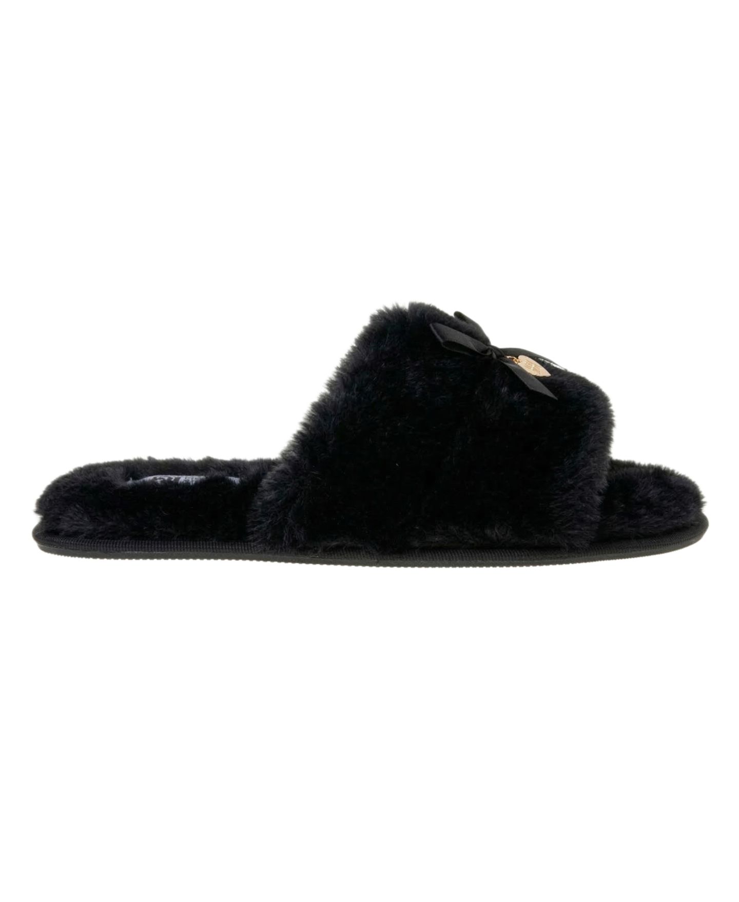 Женские сандалии Badgley Mischka Women Slippers Bow, цвет: Чёрный — фото 2