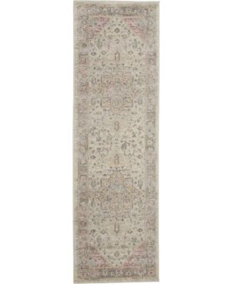 Tranquil TRA06 2'3" x 7'3" Runner Rug