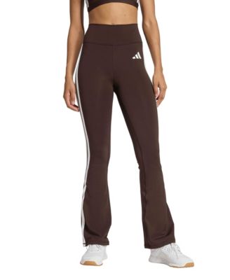 Women's Optime Essentials 3-Stripes Flared Leggings