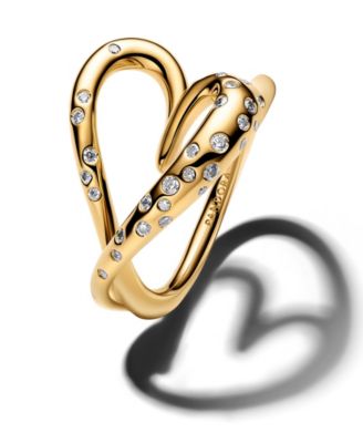 Stone-Set Heart Ring