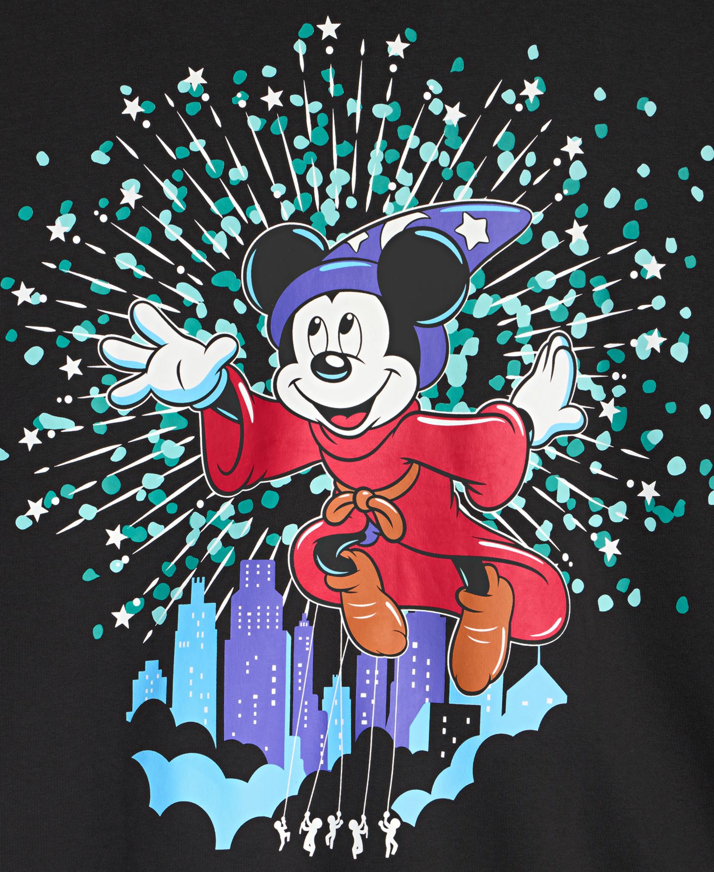 Свитшот Disney | Macy's Adult Unisex Sorcerer's Apprentice Mickey Crewneck — фото 5