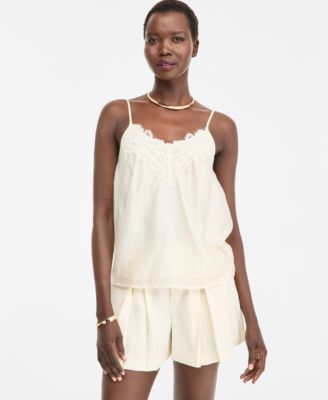 Women's Lace-Trim Camisole