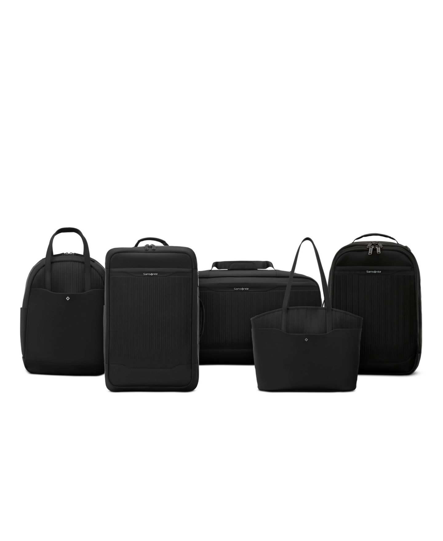 Женские чемоданы Samsonite Silhouette 18 Luggage Collection, цвет: Чёрный — фото 17