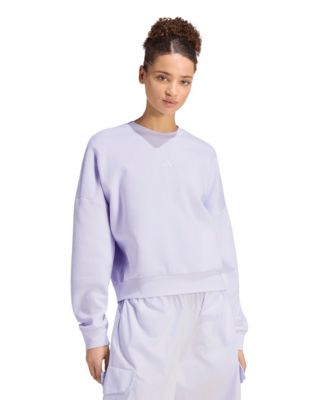 Women's Essentials Crewneck Small-Logo Sweatshirt 