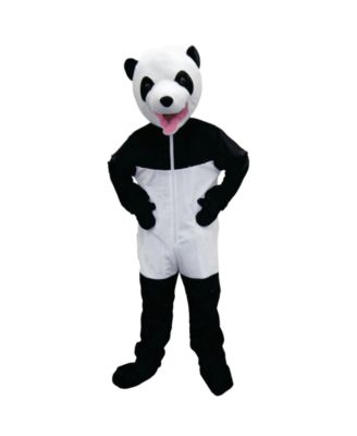 Giant Panda Jumpsuit and Head Mask Mascot