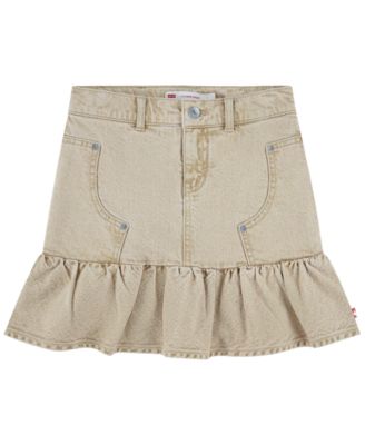 Levis Girls 7-16 Double Knee Skirt - Light Khaki 48$