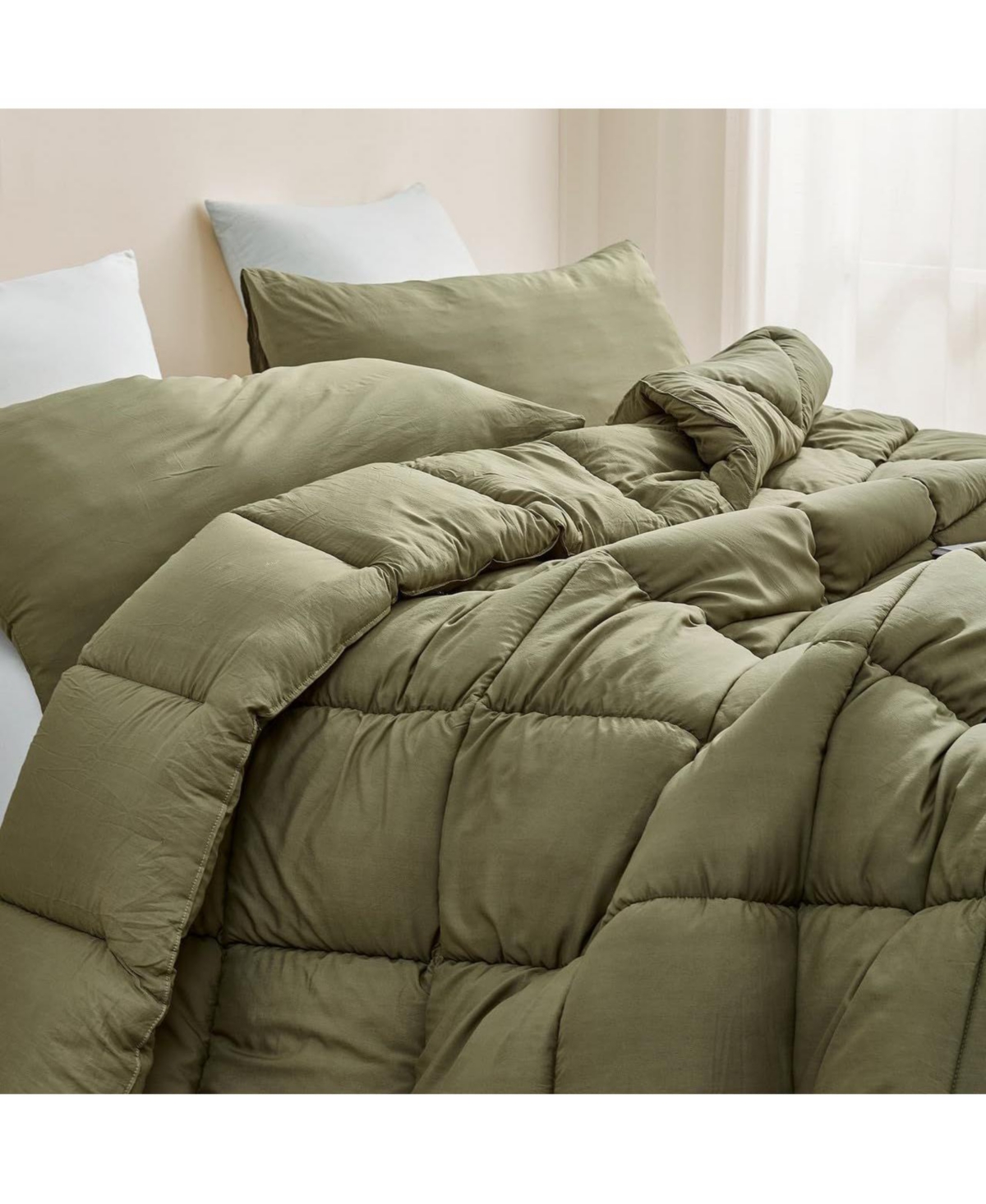 Washed Panda - Coma Inducer Oversized Comforter Set - Mayfly,King