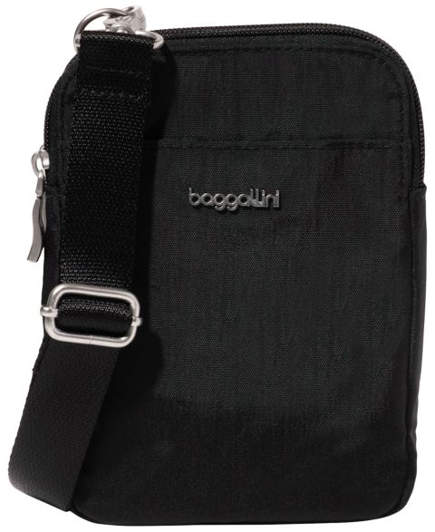 Женская сумка Baggallini Modern Mini Crossbody Handbag, цвет: Чёрный