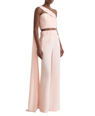 Women's One-Shoulder Scarf Bustier Top