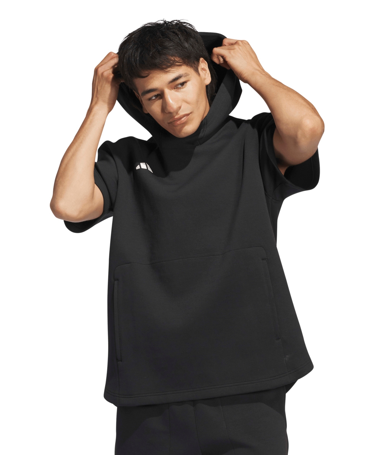 adidas Unisex Dugout-Sleeve Baseball Sweatshirt - Black