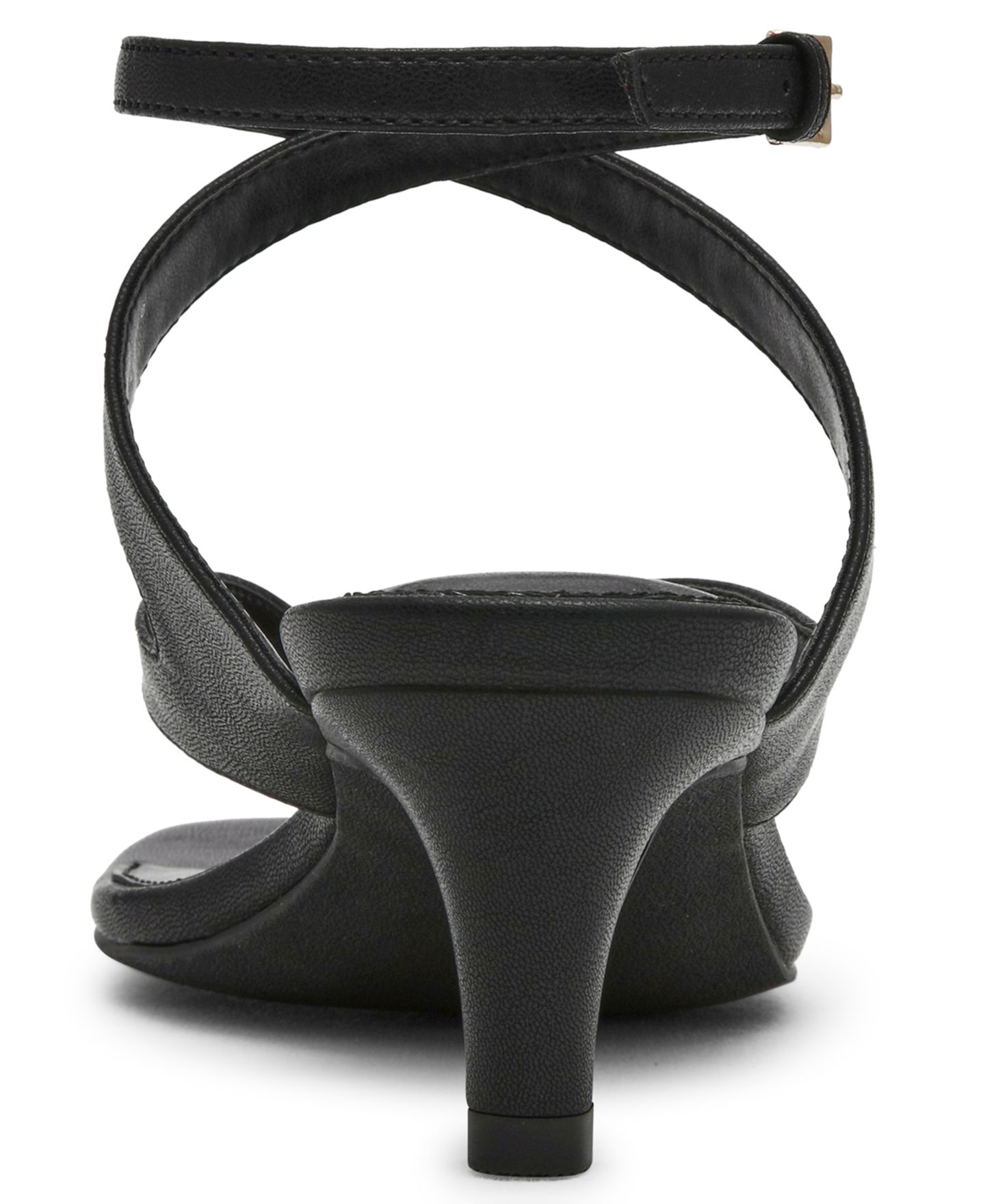 Женские сандалии DV Dolce Vita Resst Thong Strappy Dress Sandals, цвет: Чёрный гладкий — фото 3