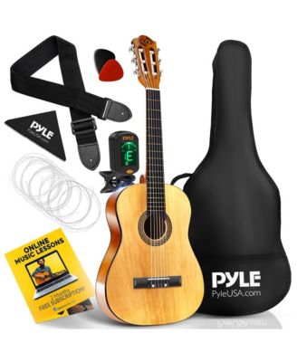 30" Junior Classic Style Guitar Kit with Digital Tuner & Accessories - PGACLS30