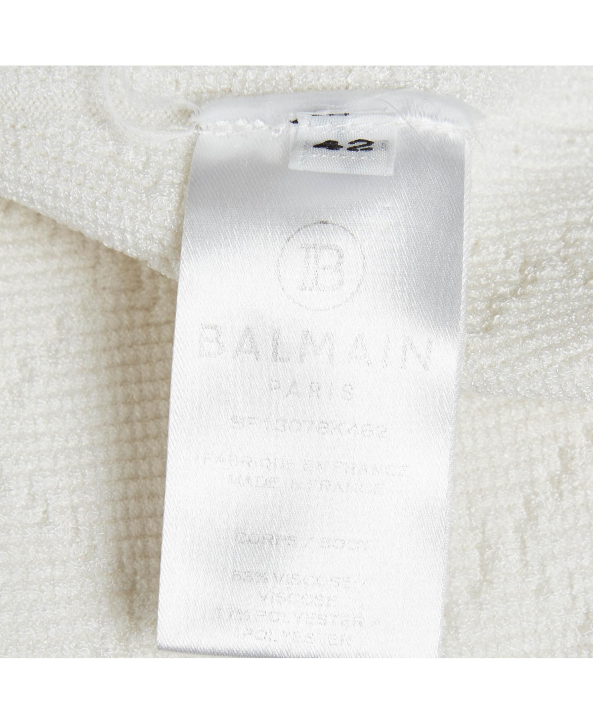 Pre-Owned Balmain Women's Textured Knit Pullover