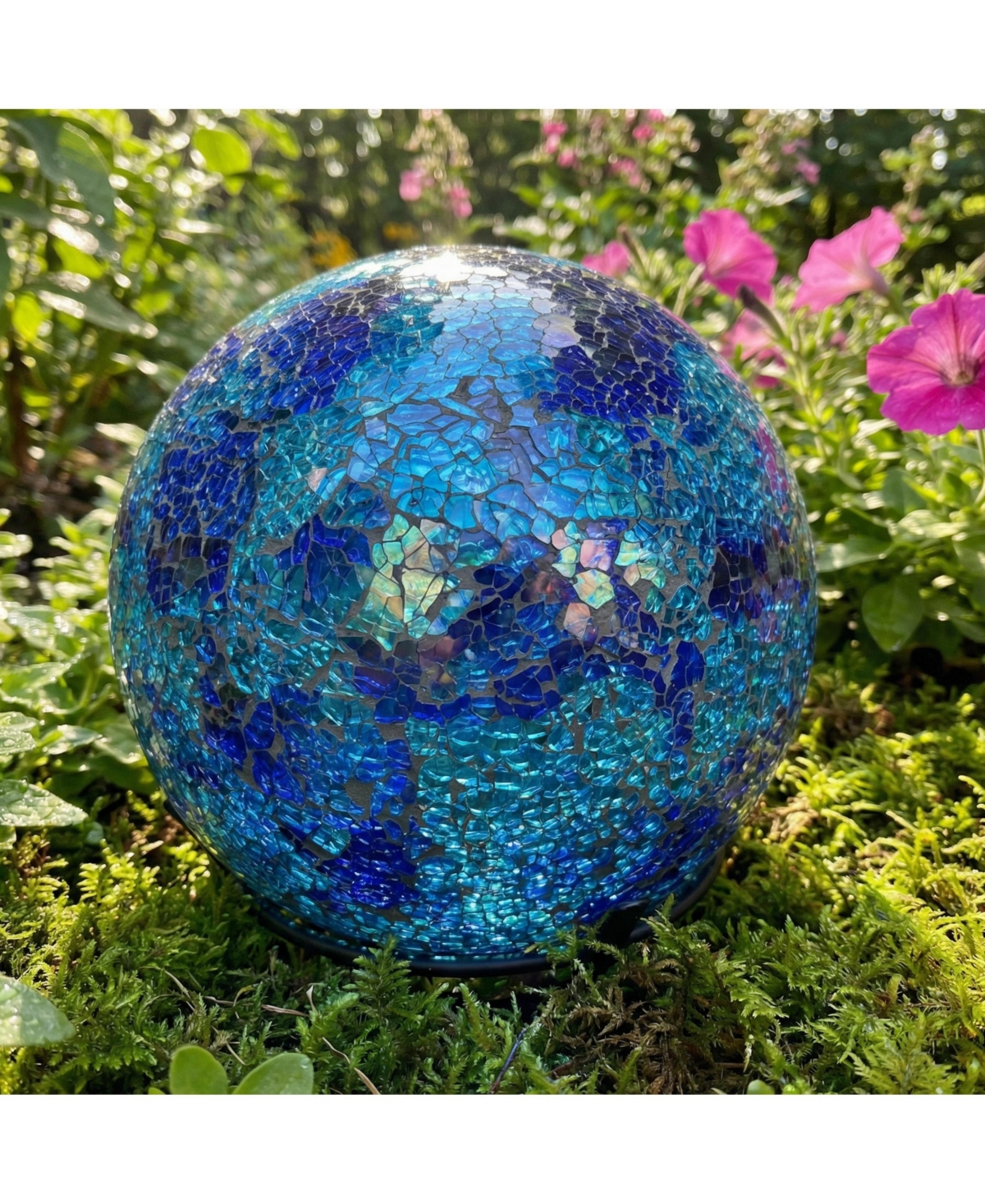 Mosaic Glass Gazing Globe