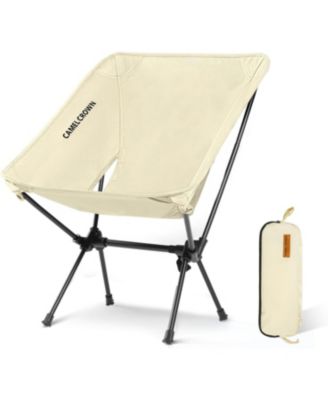 Portable Camping Chair Folding Compact Lawn Lightweight Backpacking Chair with Carry Bag for Outdoor Hiking Beach Travel Picnic Festival