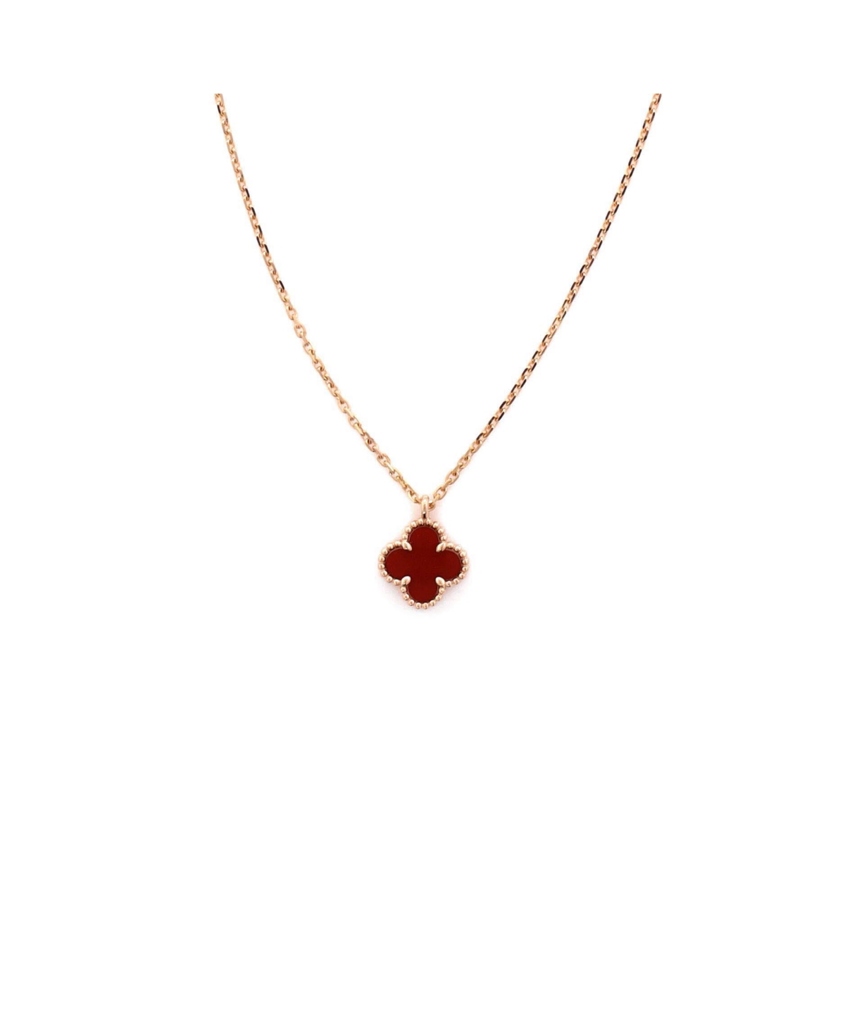 Pre-Owned Van Cleef & Arpels Sweet Alhambra Pendant Necklace