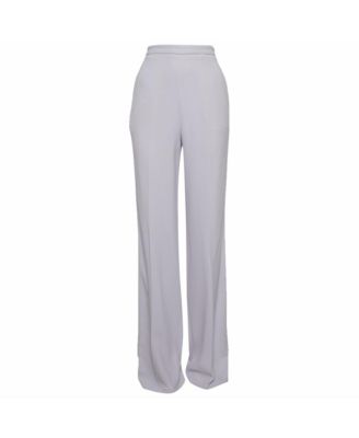Women's Crepe Wide-Leg Trousers