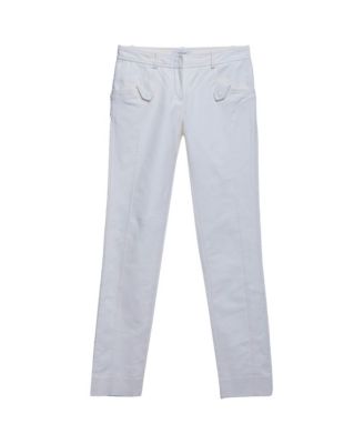 Women's Cotton Blend Straight Fit Pants