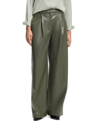 BOSS by Women's Wide-Leg Pants