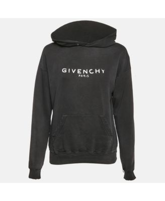 Women's Faded Cotton Distressed Hoodie