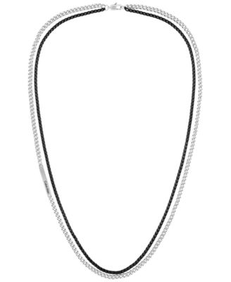 Men's Stainless-Steel Industrial Hardware Necklace