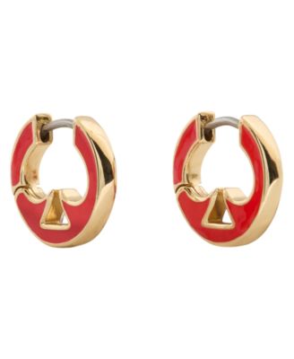 Extra-Small Cut Out Huggie Hoop Earrings