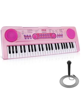 Portable Kids Piano Keyboard and Mic Kit