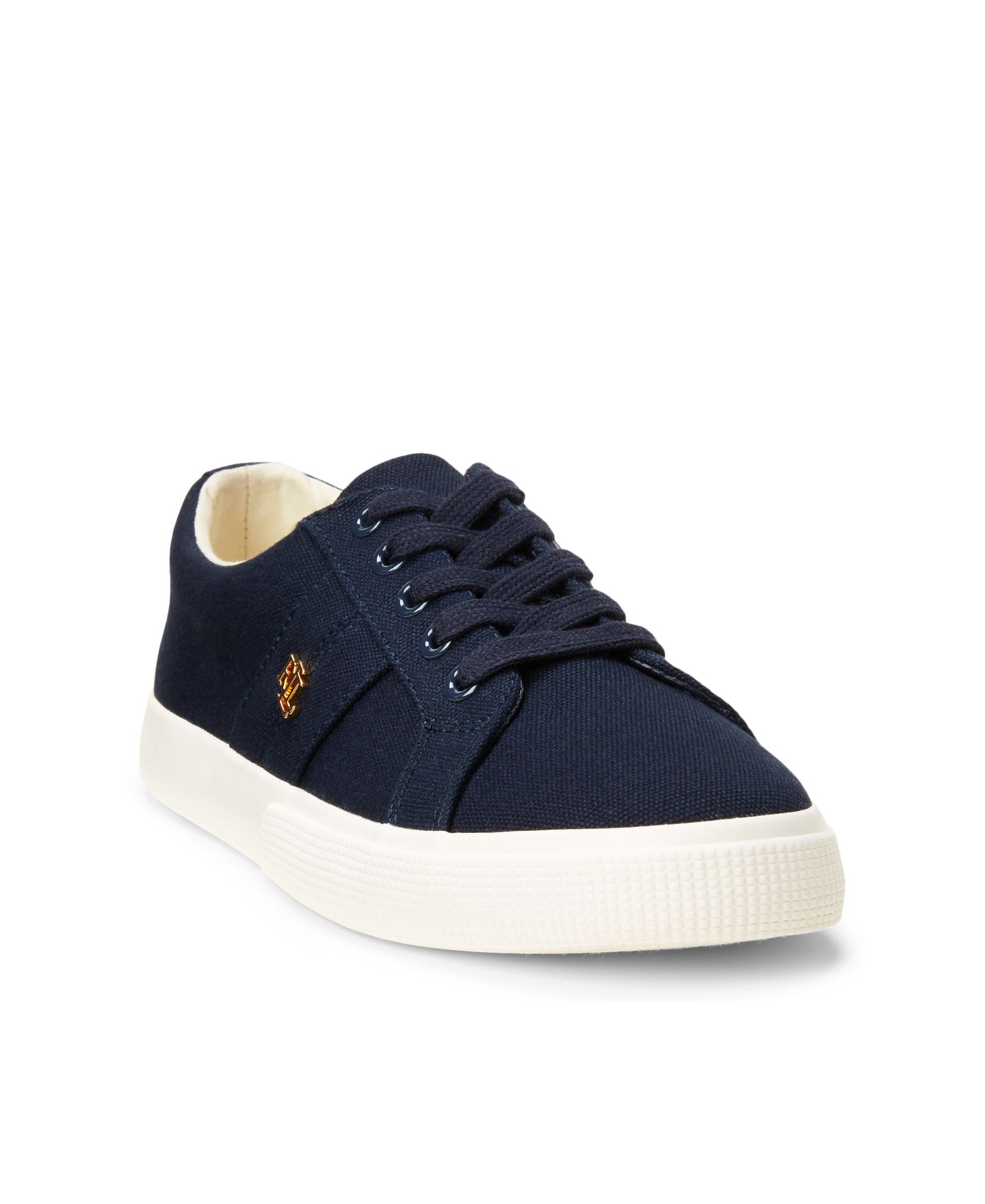Женские кроссовки Lauren Ralph Lauren Janson II Lace-Up, цвет: Тёмно-синий — фото 1