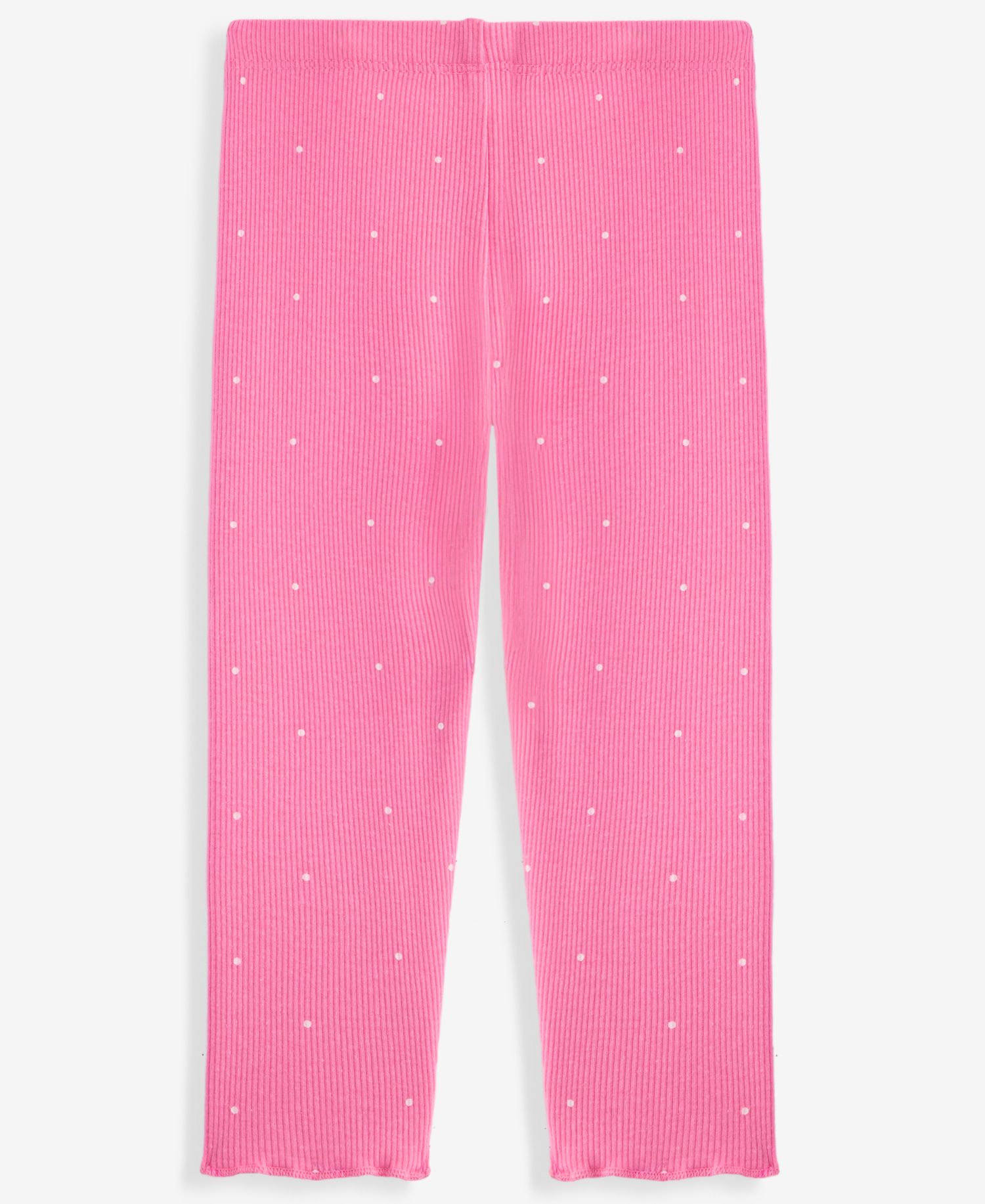 Baby Girls' Mix & Match Dot-Print Rib Leggings