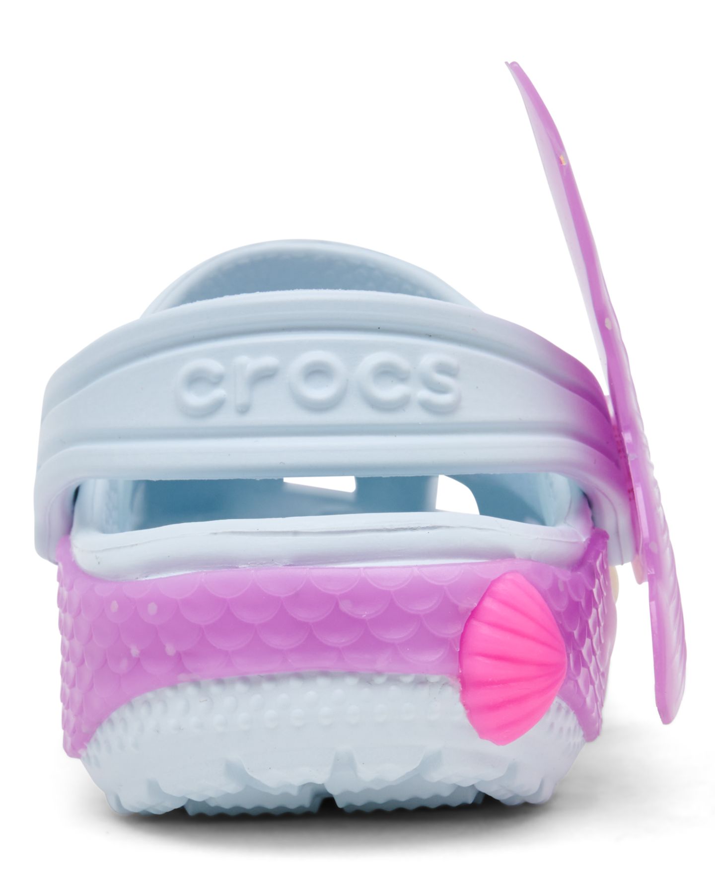 Сандалии Crocs IAM Color Change Mermaid Classic Clog Sandals from Finish Line для девочек-малышей, цвет: Ледяной — фото 4