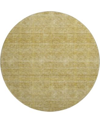 Soft Essentials Machine Washable SE1 8'x8' Round Area Rug