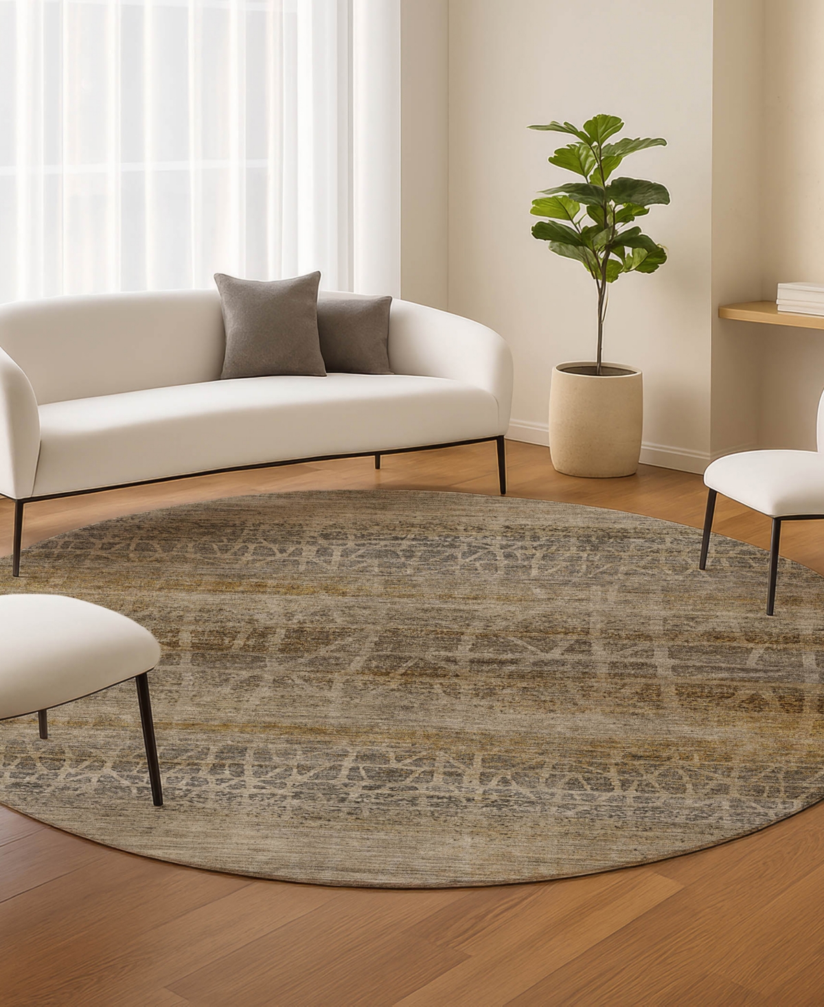Dalyn Nexus NX1 8'x8' Round Area Rug
