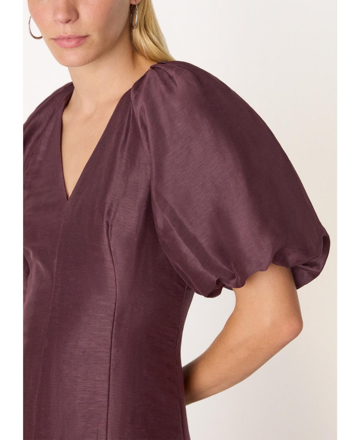 Whistles Women's Silk Blend Taffeta Maxi Dress