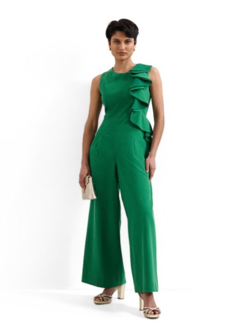 Женский комбинезон Phase Eight Jillian Wide Leg Jumpsuit, цвет: Зелёный