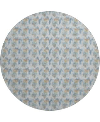 Soft Essentials Machine Washable SE5 8'x8' Round Area Rug