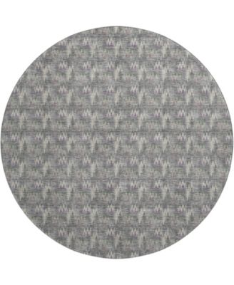Soft Essentials Machine Washable SE5 8'x8' Round Area Rug