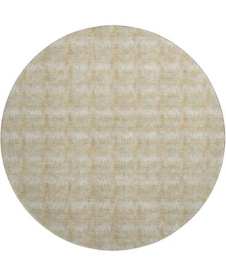 Soft Essentials Machine Washable SE5 8'x8' Round Area Rug