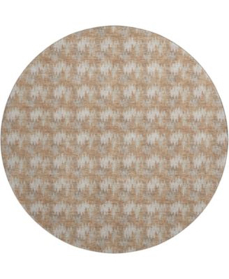 Soft Essentials Machine Washable SE5 8'x8' Round Area Rug