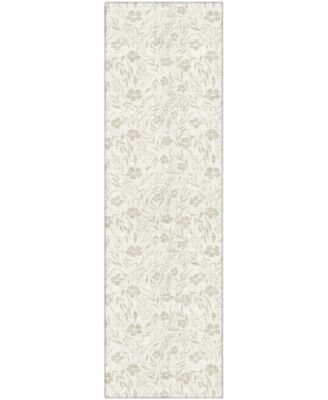 Soft Essentials Machine Washable SE4 2'3"x7'6" Runner Area Rug
