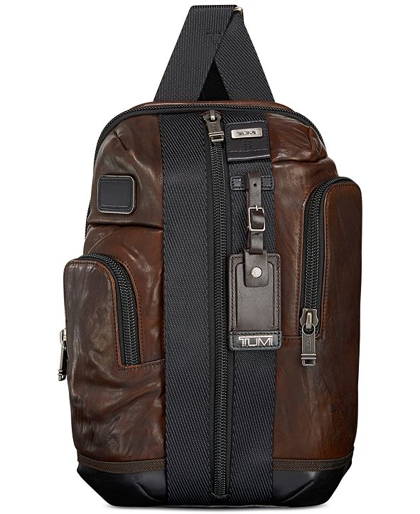 tumi leather goods