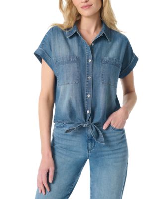 Women's Tie-Front Shirt