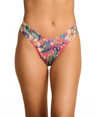 Women's Printed Original Rise Thong