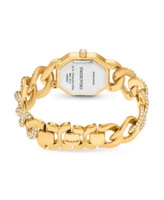 Swarovski Dextera Chain Swiss Crystal Bracelet Watch 44 x 20mm